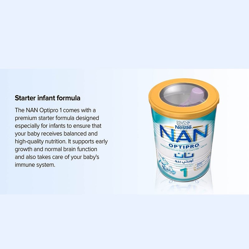 Nestle NAN Optipro Stage 1 Baby Milk Formula For 0 To 6 Months 800g