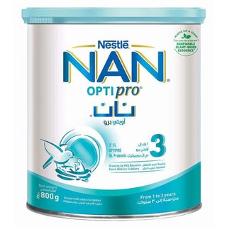 Nestle NAN Optipro Stage 3 Toddlers Milk Formula For 1 To 3 Years 800g