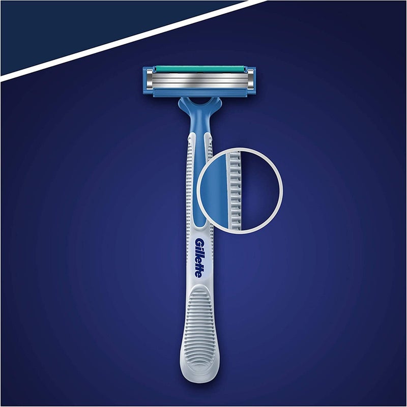 Gillette Blue Simple 3 Men's Disposable Razor, Pack of 8’s 