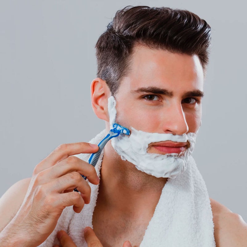 Gillette Blue Simple 3 Men's Disposable Razor, Pack of 4's 