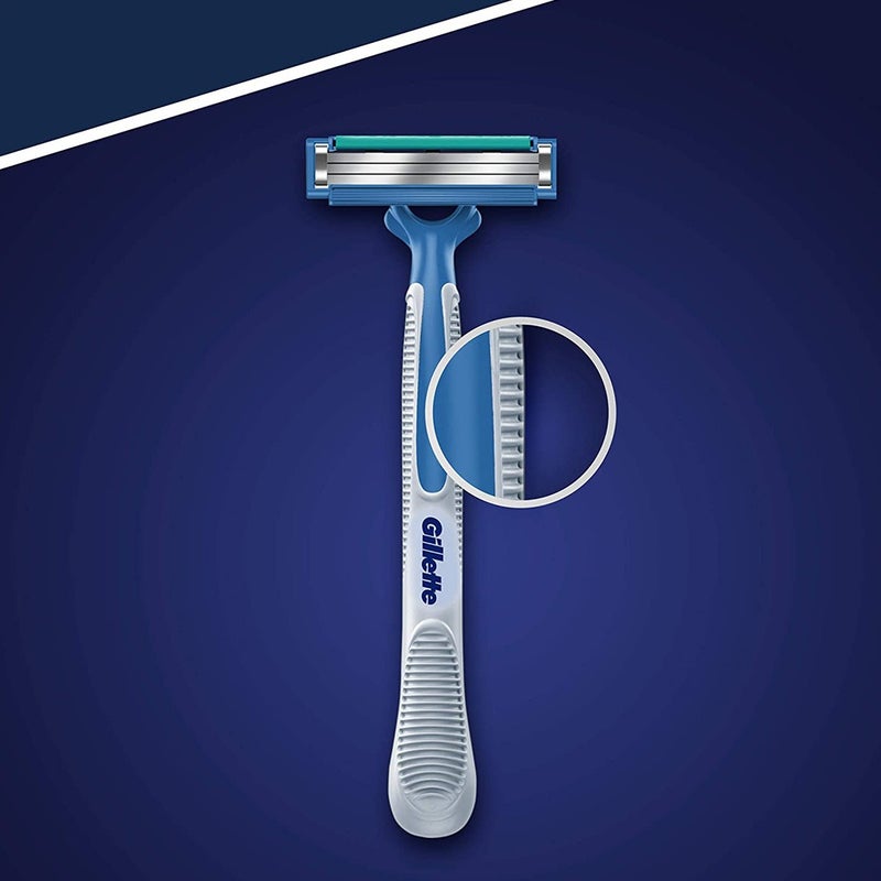 Gillette Blue Simple 3 Men's Disposable Razor, Pack of 5's