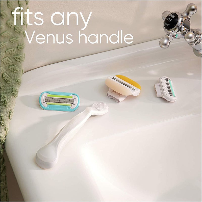 Gillette Venus & Olay Women's Razor Blade Refills, Pack of 4's