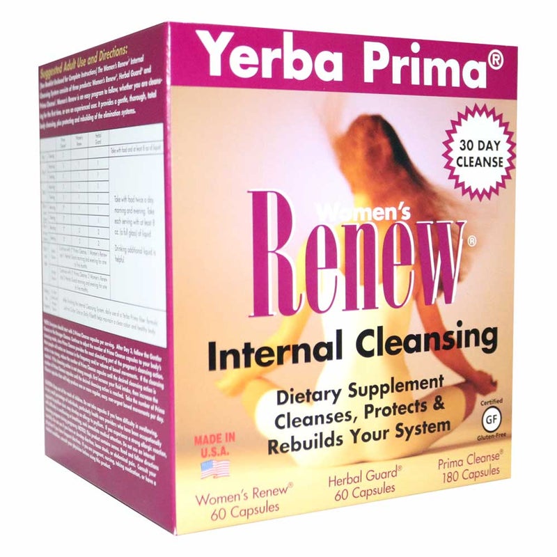 Yerba Prima Women's Renew Internal Cleansing Kit