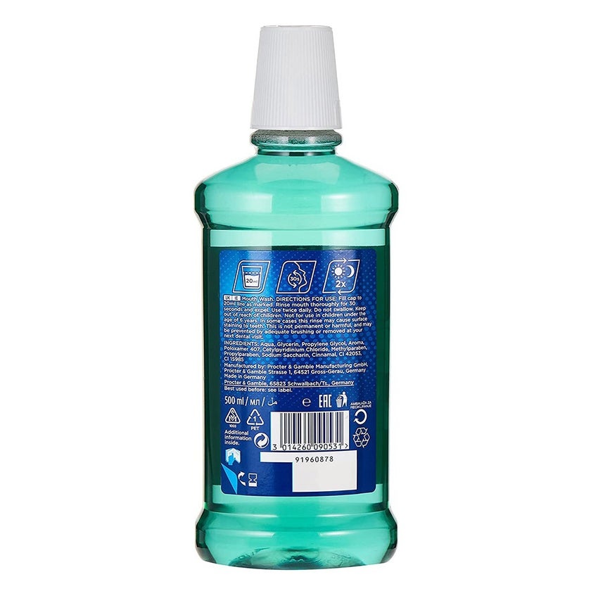 Oral B Pro-Expert Deep Clean Mouthwash 500ml 30206