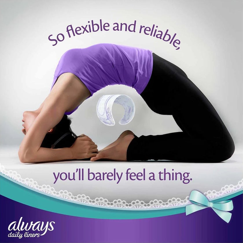 Always Daily Liners Comfort Protect, Normal Pantyliners, Pack of 20's