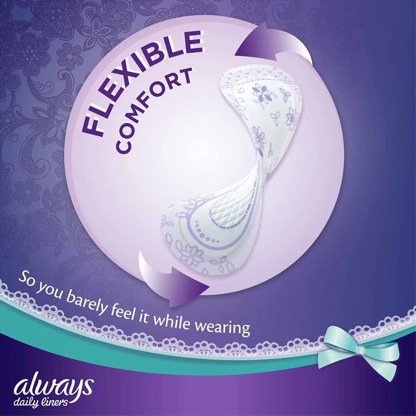 Always Daily Liners Comfort Protect, Normal Pantyliners, Pack of 20's