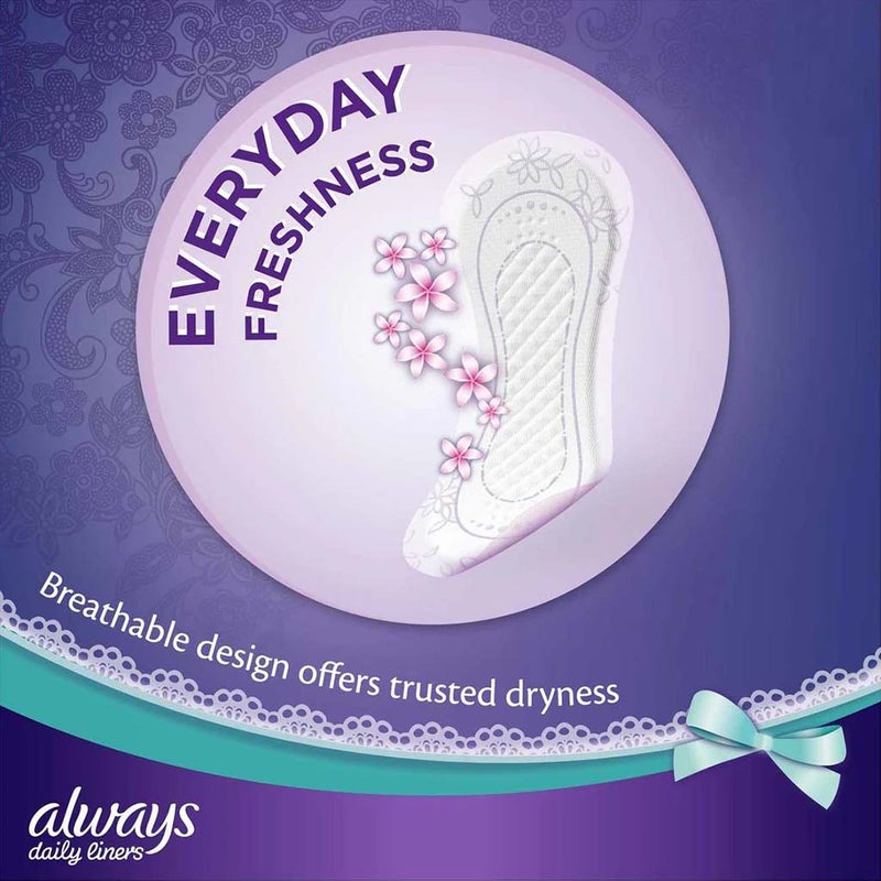 Always Daily Liners Comfort Protect, Normal Pantyliners, Pack of 20's