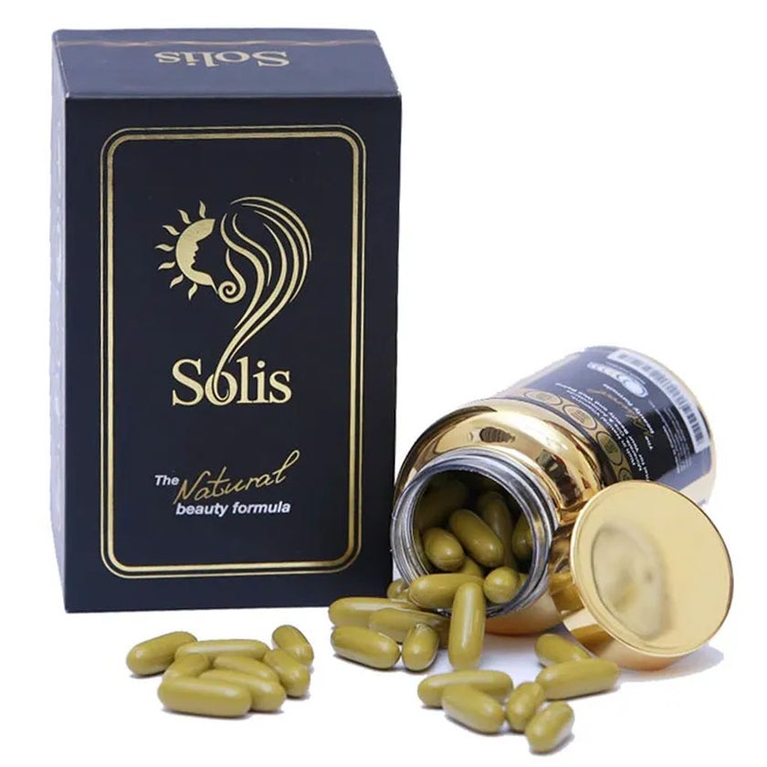 Solis Multivitamin Supplement Capsules with Herbal Extracts, Pack of 90's