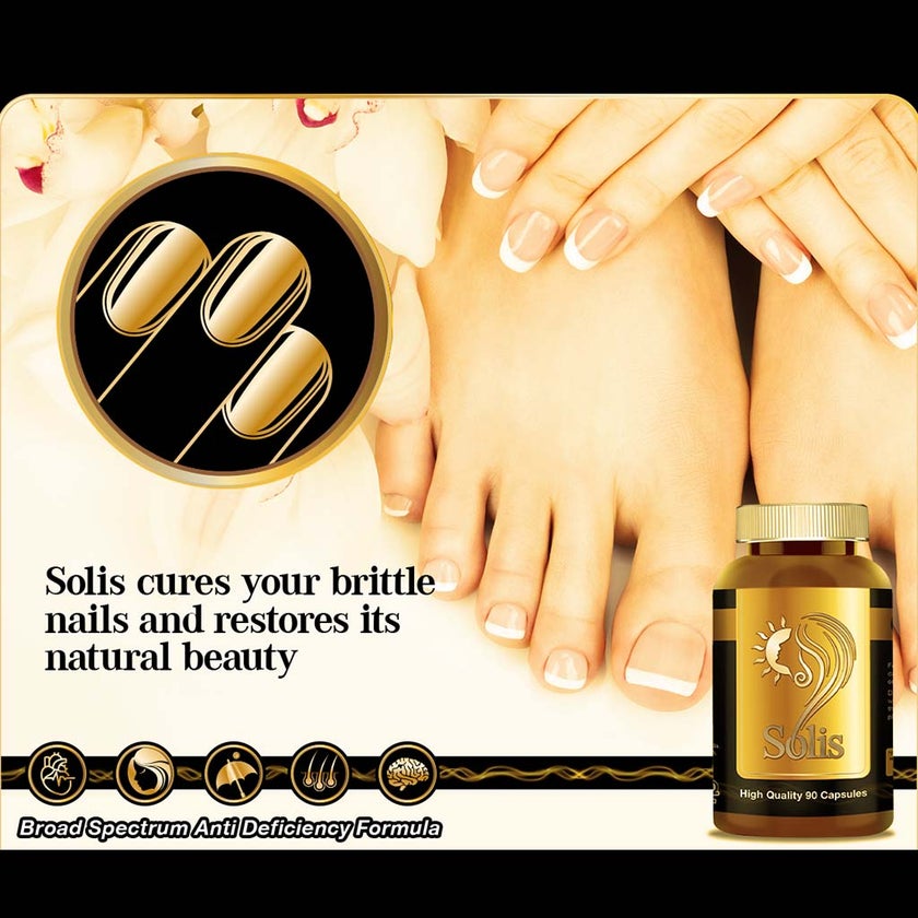 Solis Multivitamin Supplement Capsules with Herbal Extracts, Pack of 90's