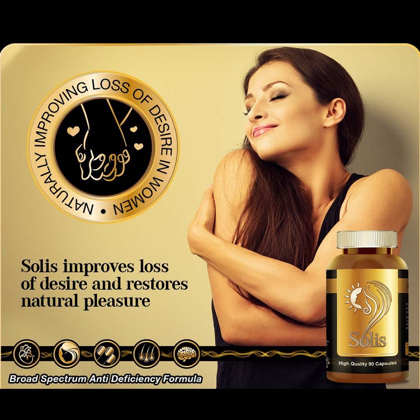 Solis Multivitamin Supplement Capsules with Herbal Extracts, Pack of 90's