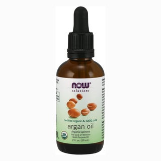Now Solutions 100% Pure Organic Argan Oil For Dry Skin, Scalp & Hair 59ml