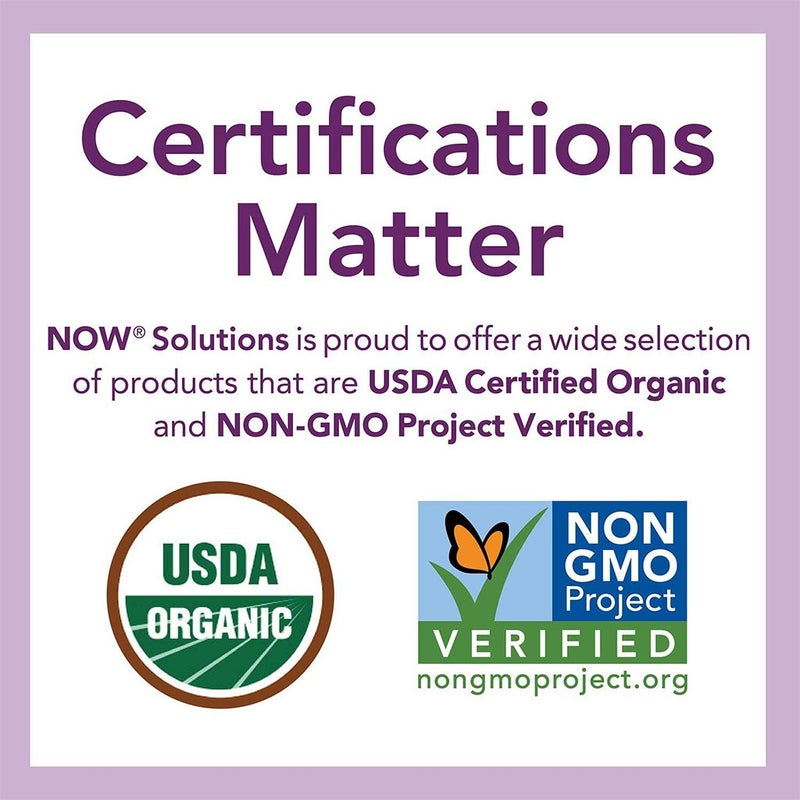 Now Solutions 100% Pure Organic Argan Oil For Dry Skin, Scalp & Hair 59ml