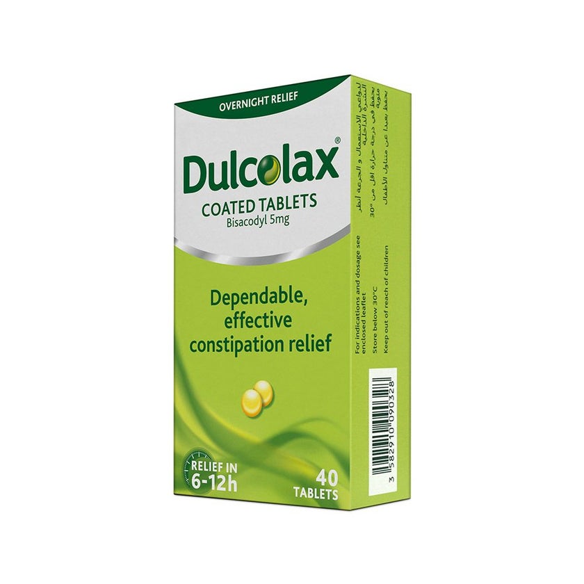 Dulcolax 5mg Tablets, Pack of 40's