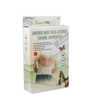 Jasper Double Side Pull Lumbar Sacral Supporter Large JL006