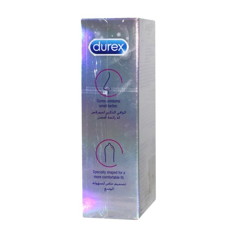 Durex Invisible Extra Lubricated Condoms 12's