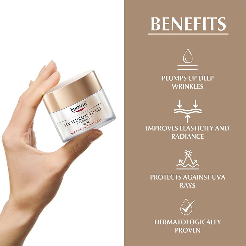 Eucerin Hyaluron-Filler + Elasticity Anti-Wrinkle Night Cream 50ml