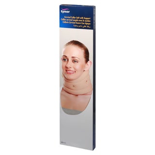 Tynor Cervical Collar Soft With Support B-02 Medium Size (8.75 to 10 cm)