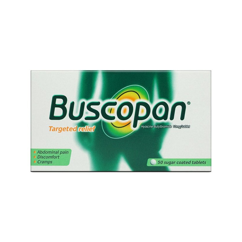 Buscopan 10mg Tablets, Pack of 50's