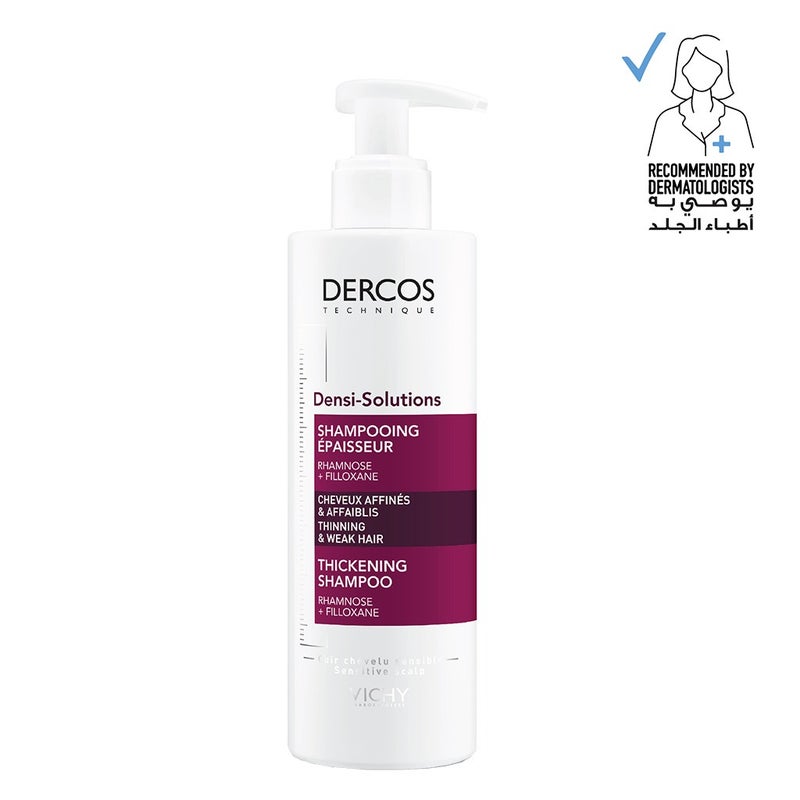 Vichy Dercos Densi-Solutions Hair Thickening Shampoo For Weak & Thinning hair 250ml