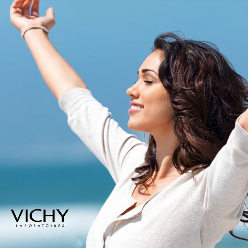 Vichy Homme 48 Hour Anti-Perspirant, Anti-Stain Alcohol Free Deodorant Roll On 50ml