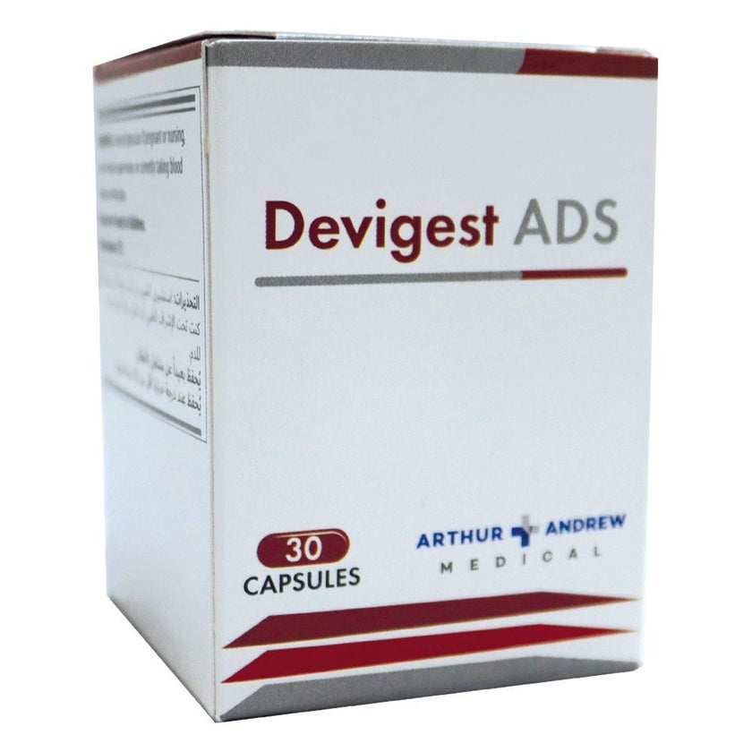 Devigest Advance Digestive Support Capsules, Pack of 30's
