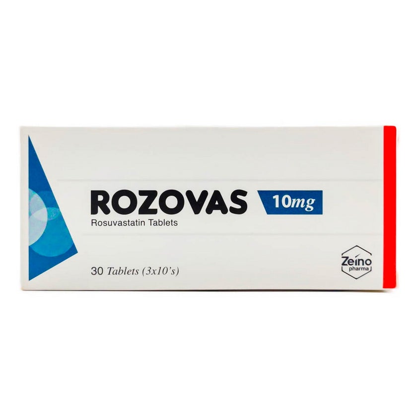 Rozovas 10mg Tablets, Pack of 30's