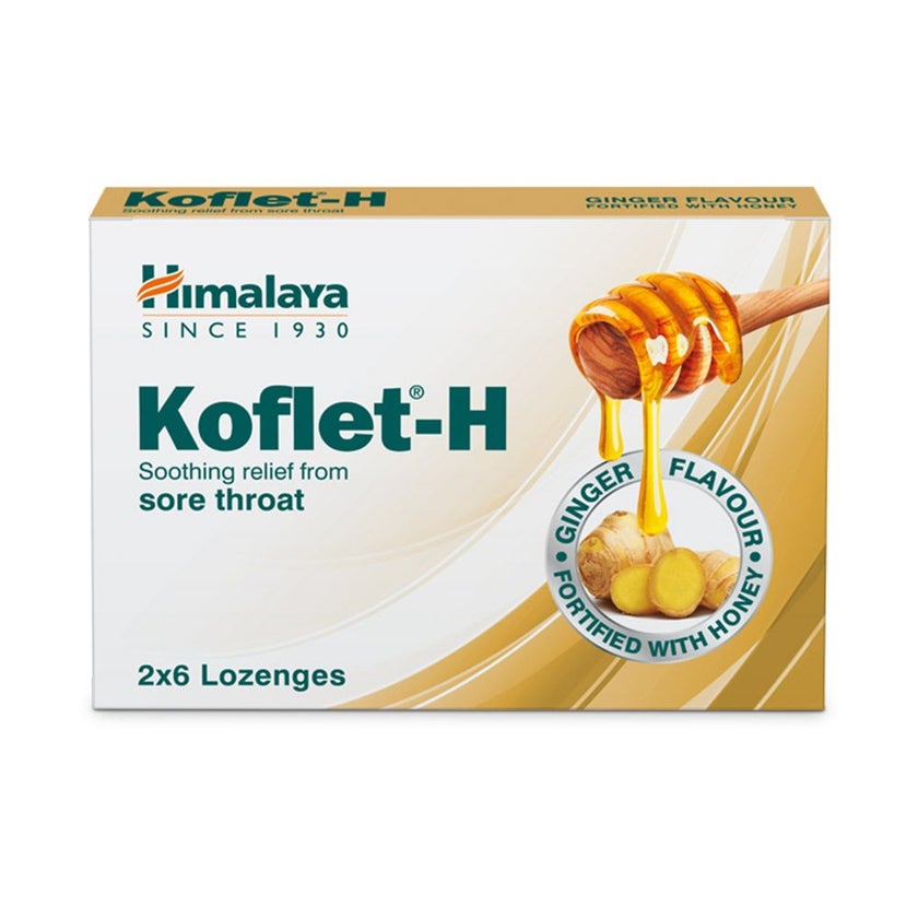 Koflet-H Ginger Lozenges, Pack of 12's