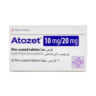 Atozet 10mg/20mg Tablets, Pack of 30's