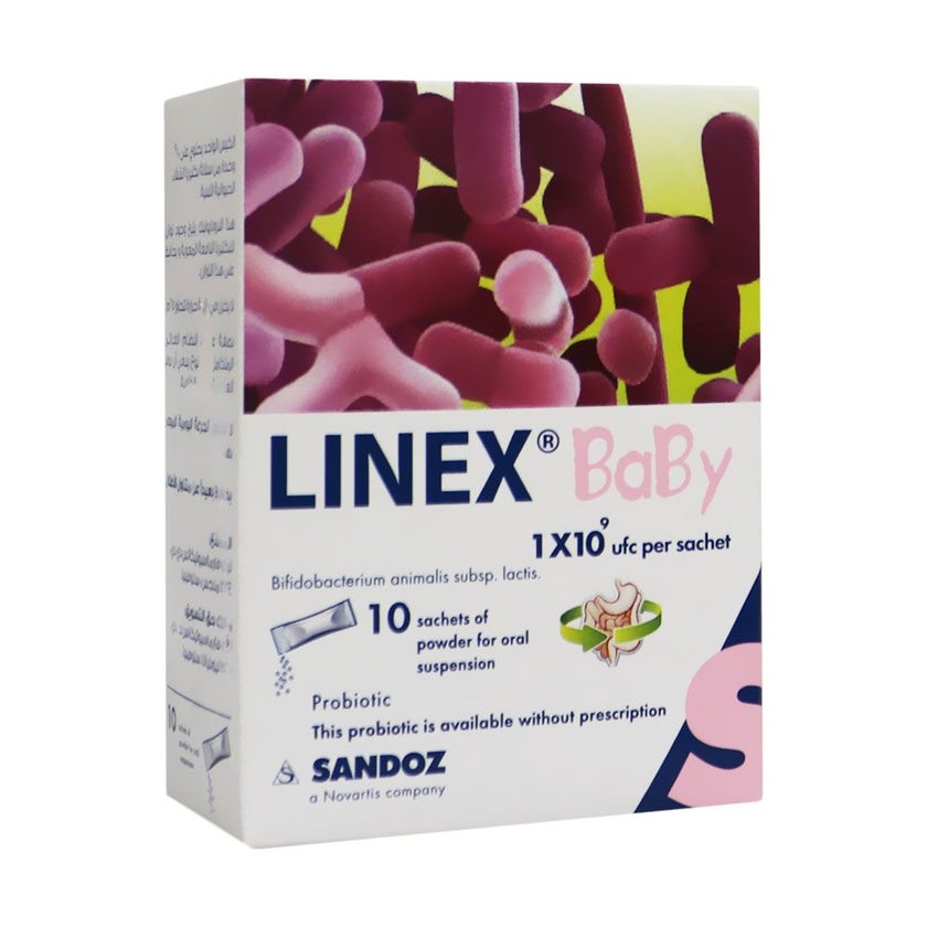 Linex Baby 100mg Oral Sachet, Pack of 10's