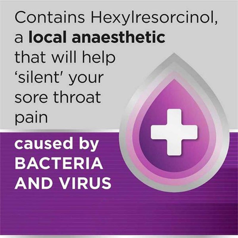 Strepsils Extra Blackcurrant Lozenges 36's