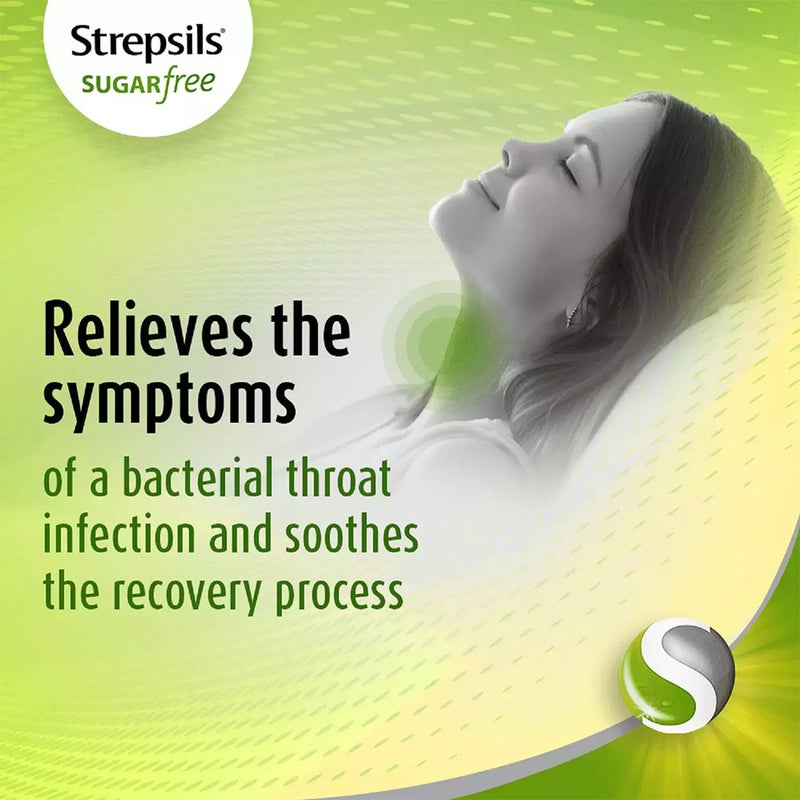 Strepsils Lemon Sugar Free Lozenges 36's