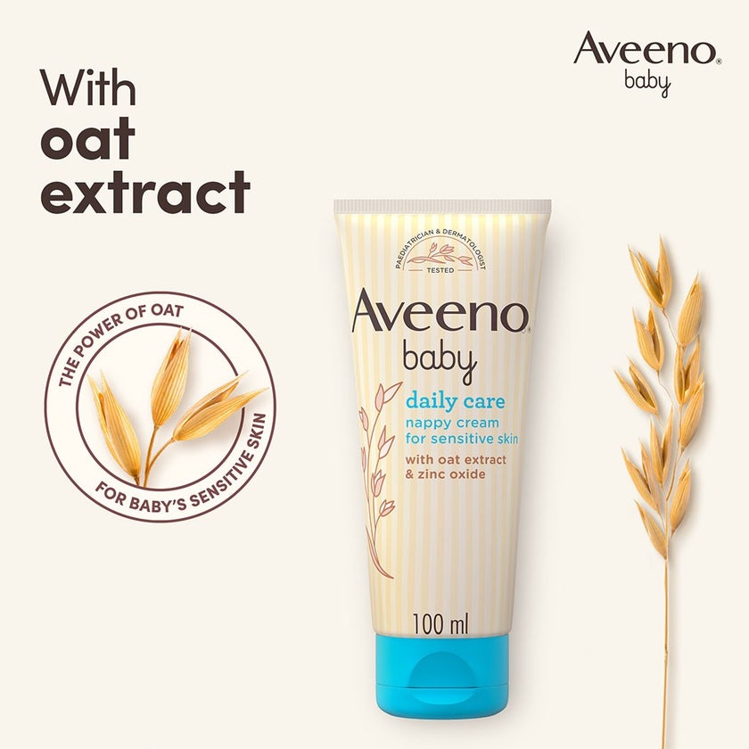 Aveeno Baby Daily Care Barrier Nappy Cream 100ml