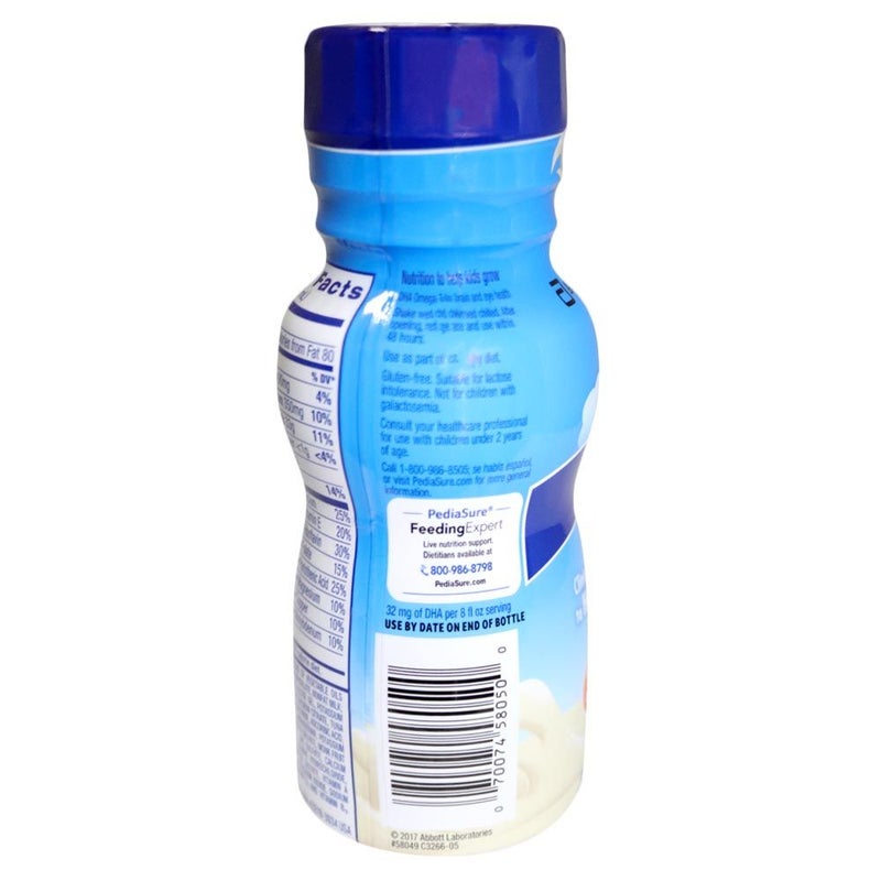 PediaSure Grow & Gain Ready to Drink Kids Shake Vanilla Flavour 237ml