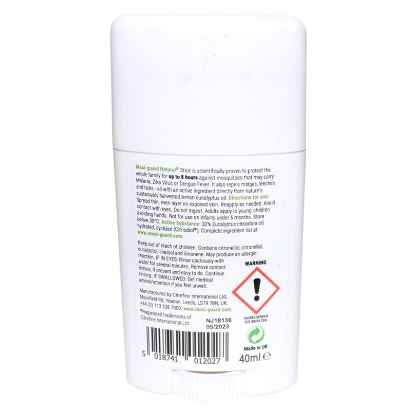 Mosi-Guard Natural Insect Repellent Stick 40 mL