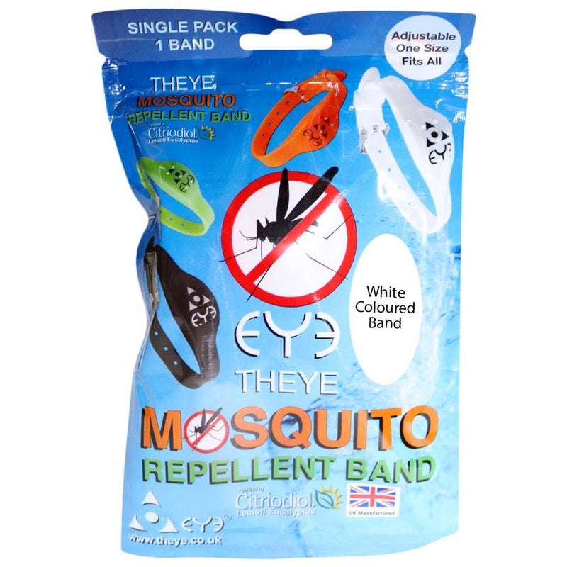 Theye Mosquito Adjustable Repellant Band White