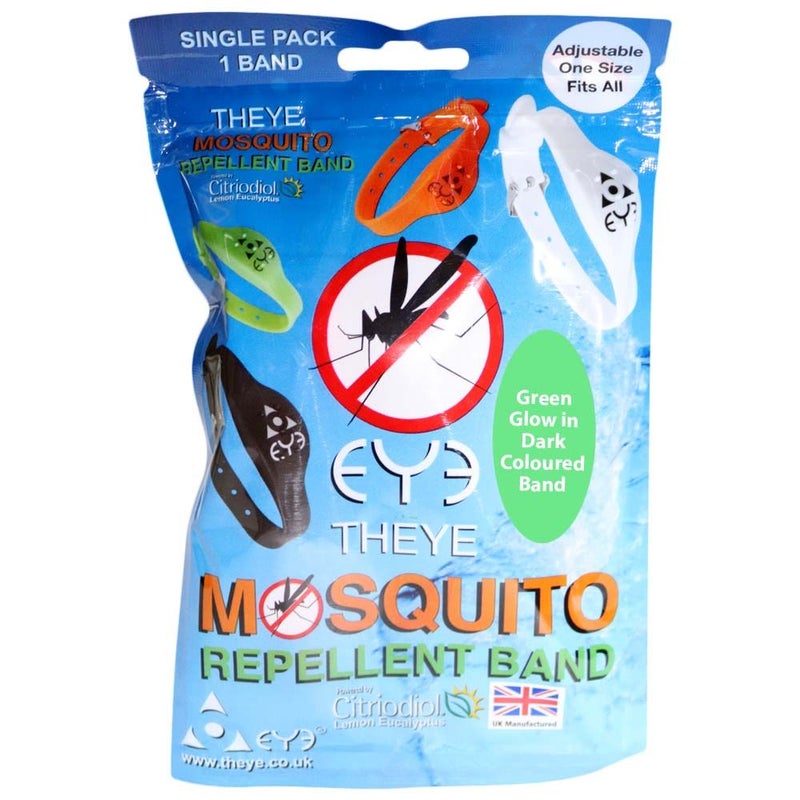 Theye Mosquito Adjustable Repellant Band Green