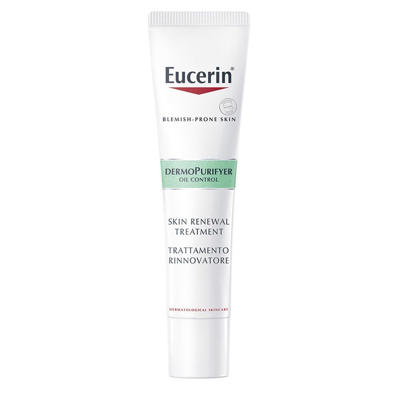 Eucerin Dermo Purifyer Oil Control Skin Renewal Treatment With AHA For Blemish Prone Skin 40ml