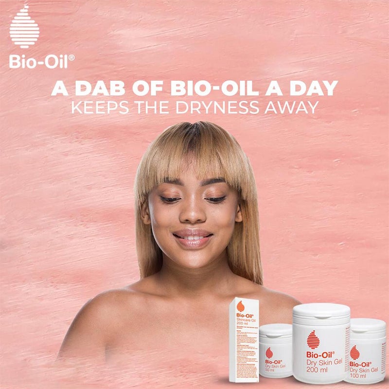 Bio-Oil Dry Skin Moisturiser Gel For Hydrating Dry And Sensitive Skin 50ml