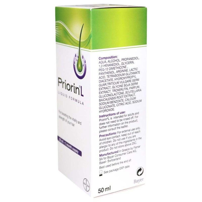 Priorin L Topical Liquid For Hair Loss 50ml