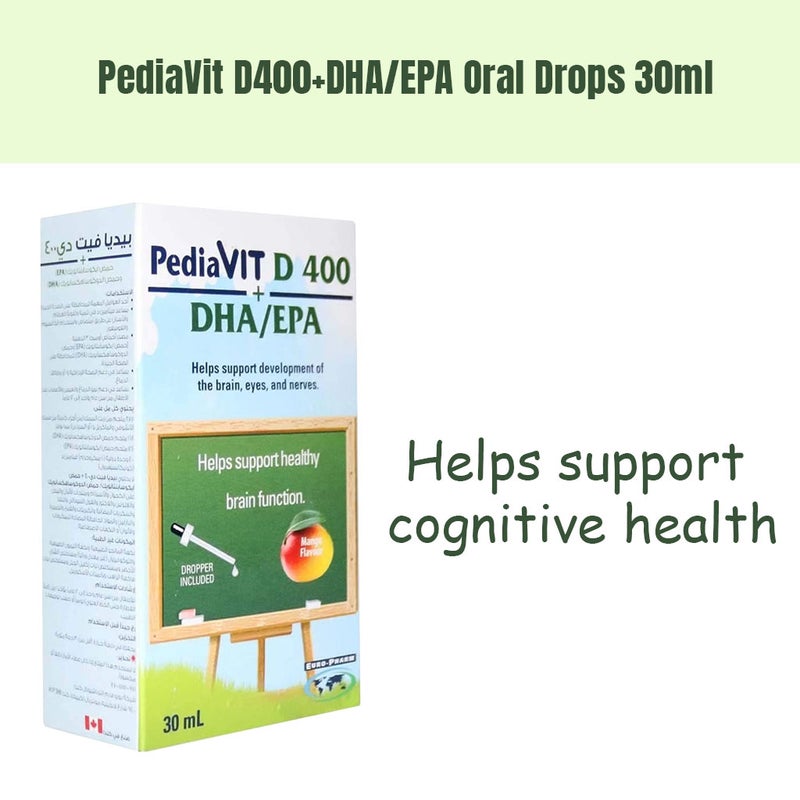 Pediavit D 400 + DHA / EPA Drops 30 mL