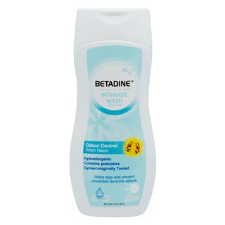 Betadine Daily Use Feminine Intimate Wash, Odour Control Witch Hazel 250ml