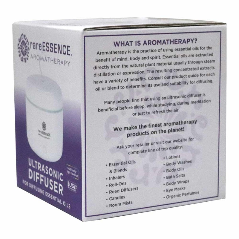 Rare Essence Multi-Color Light Ultrasonic Diffuser 50 mL Capacity 9130W