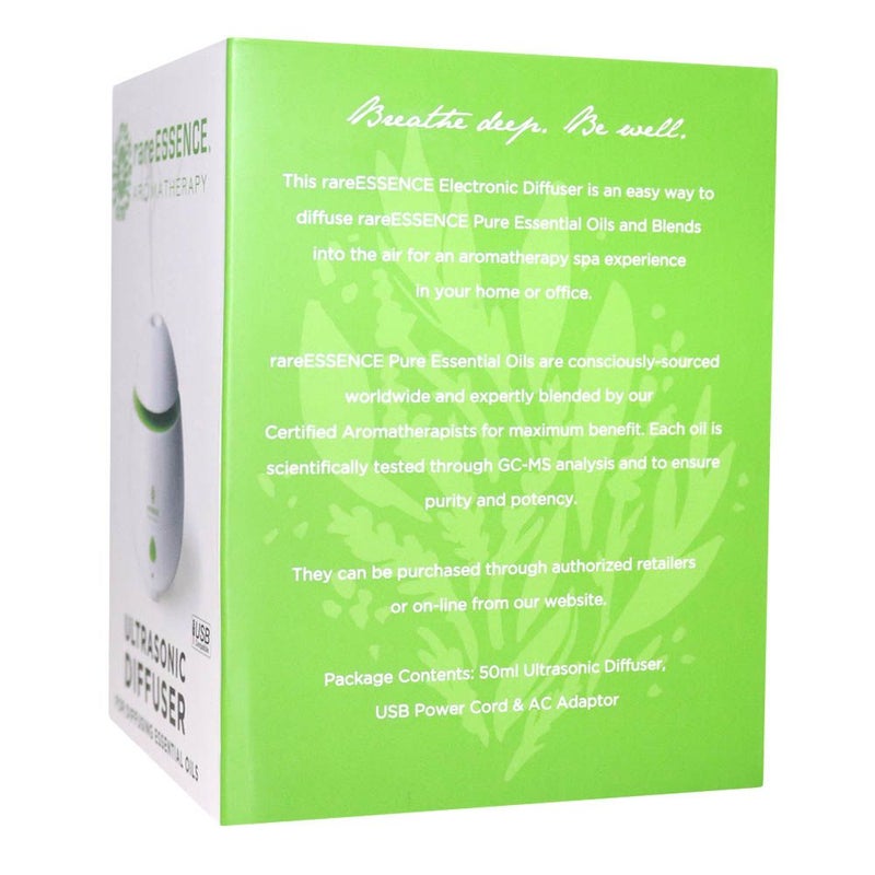 Rare Essence Compact Ultrasonic Diffuser 50 mL Capacity 9129GRN