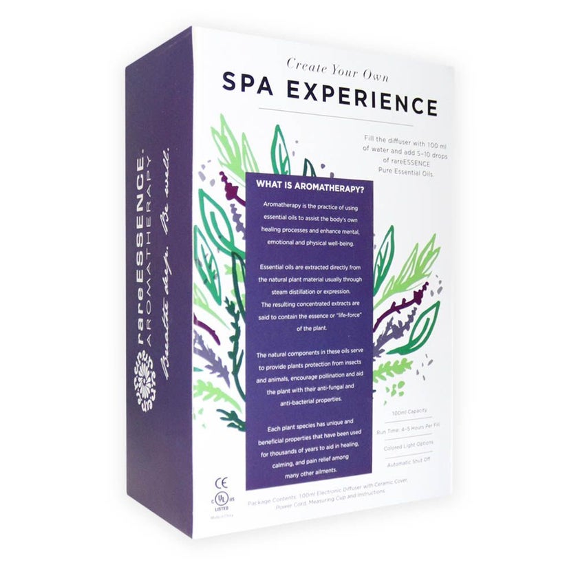 Rare Essence Electronic Ceramic Diffuser 100ml Capacity 9101WHT