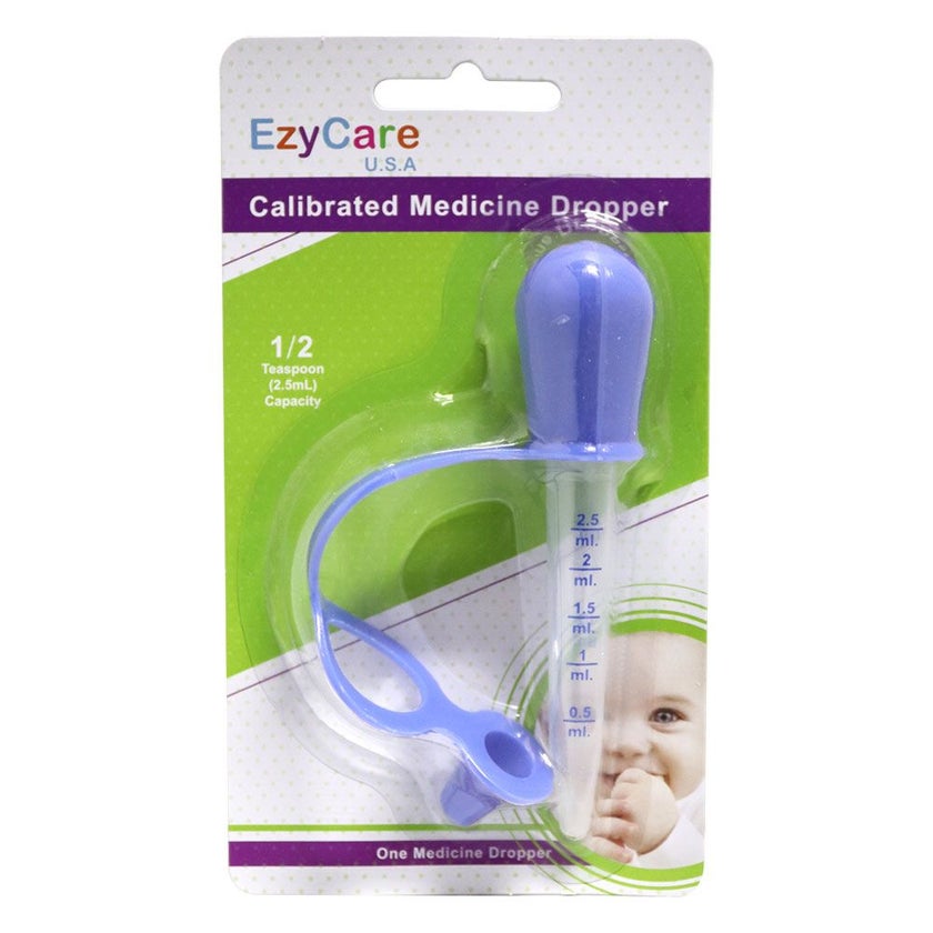 Ezycare Calibrated Medicine Dropper 2.5ml Blue 17001