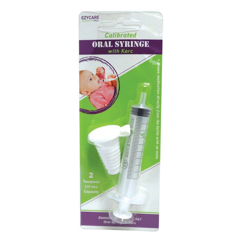 Ezycare Calibrated Oral Syringe with Korc 10ml 17007
