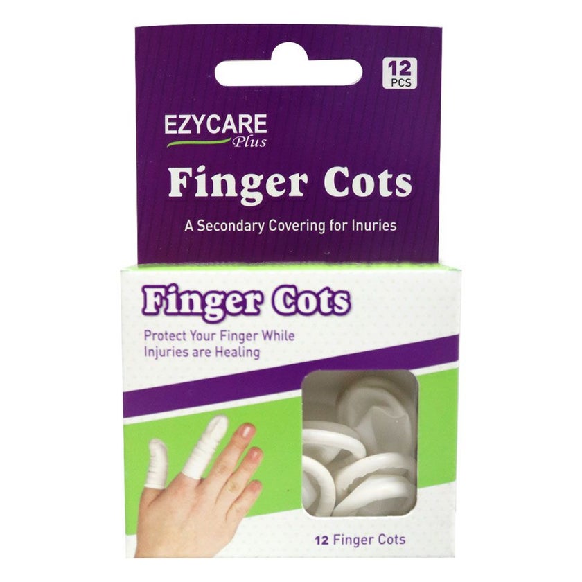 Ezycare Latex Finger Cots, Pack of 12's - 11405