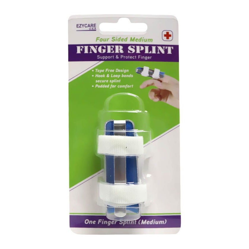 Ezycare Four Sided Finger Splint M 17487