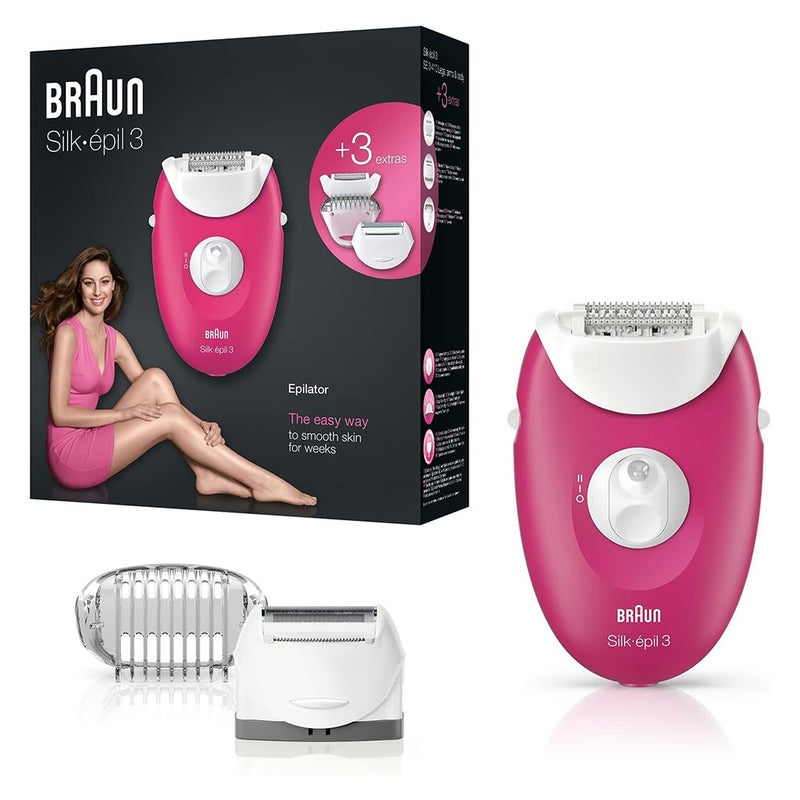 Braun Silk Epil 3 Epilator SE 3-410