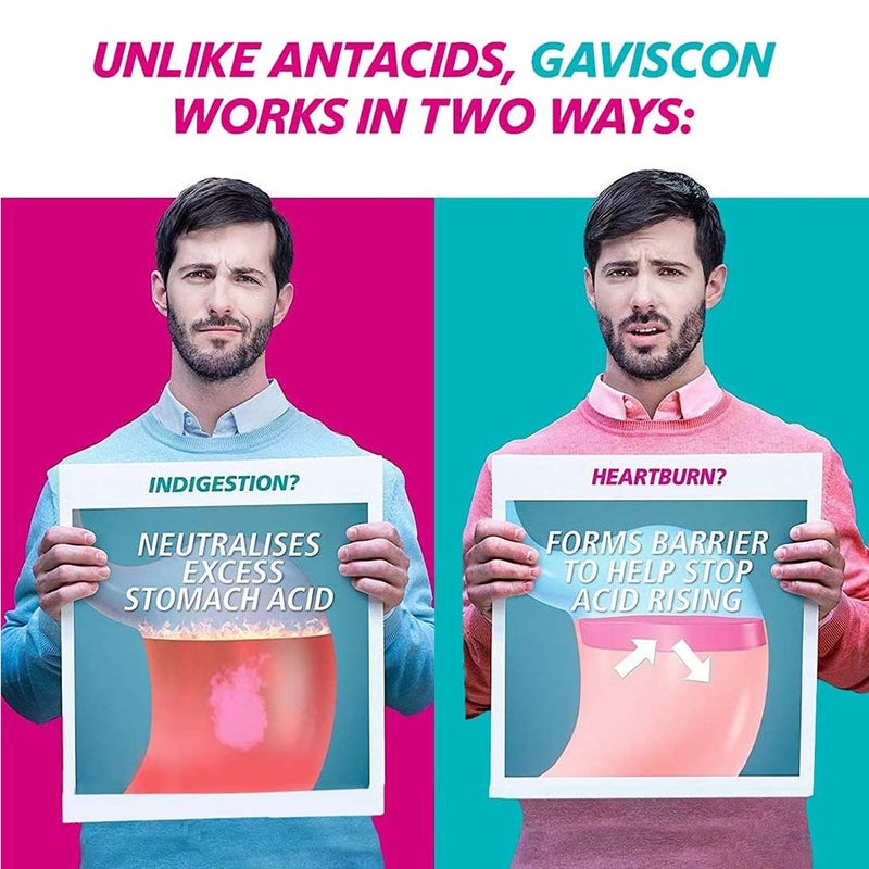 Gaviscon Liquid For Indigestion And Heartburn Peppermint Flavour 200ml